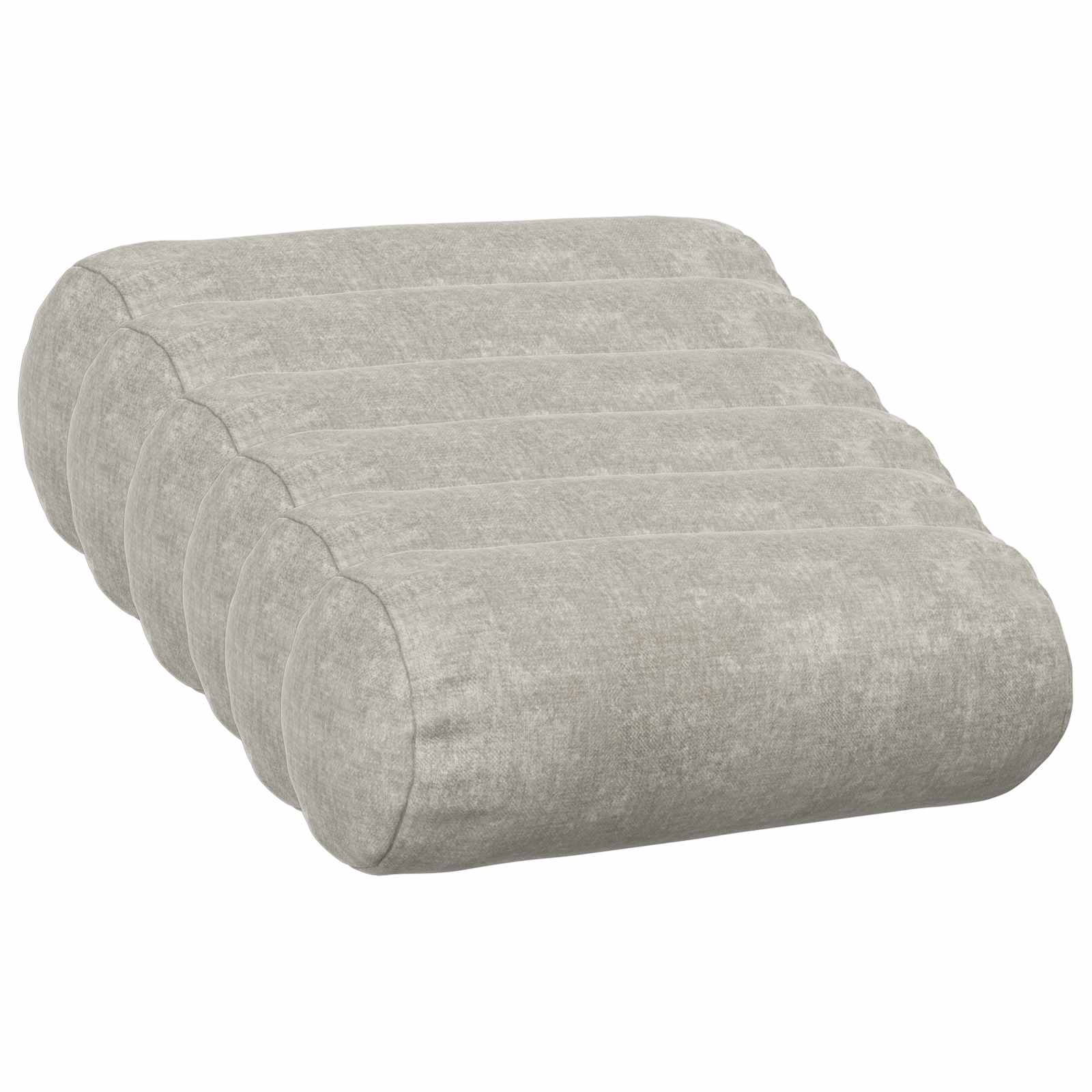 Kissenbezug 6 Stk. HEERLEN Dunkelgrau 30 x 30 cm Chenille-Stoff
