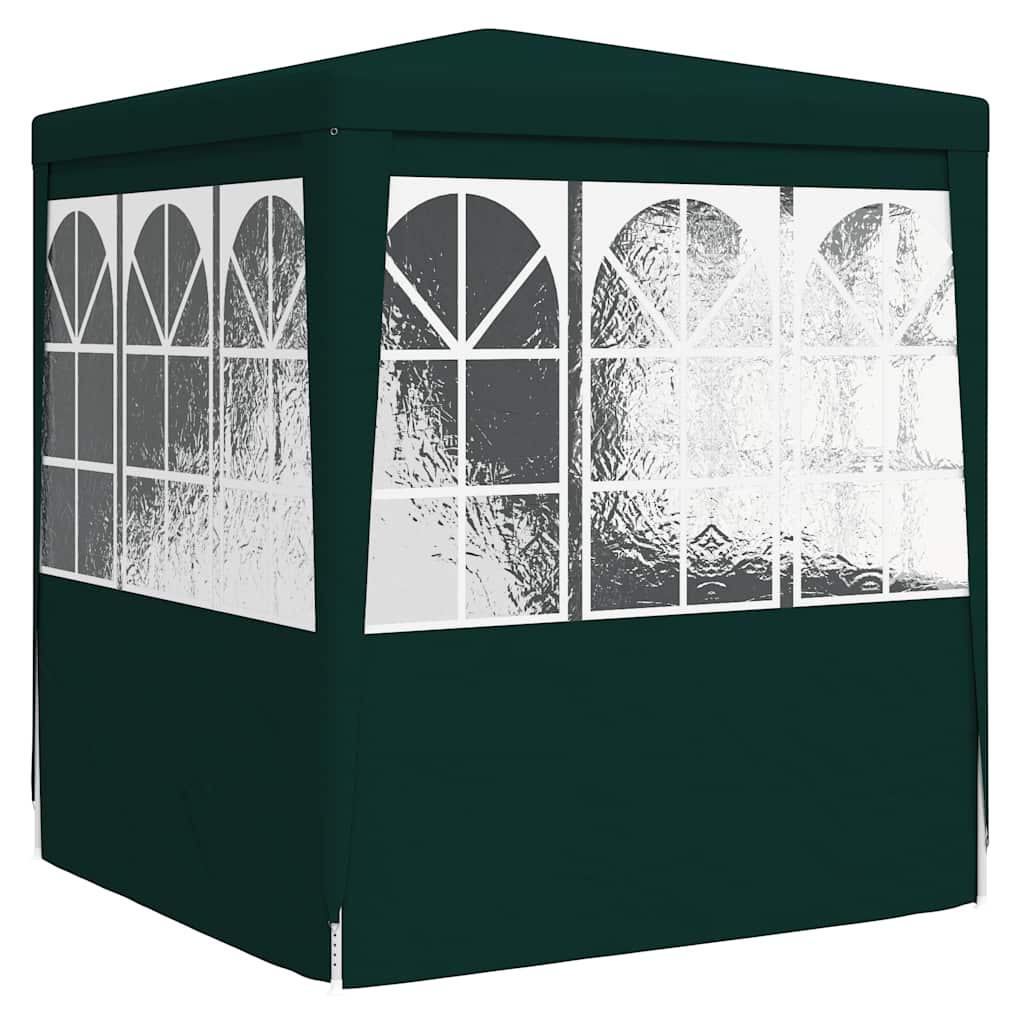 Party-Zelt Rot 200 x 200 x 240 cm PE und Stahl