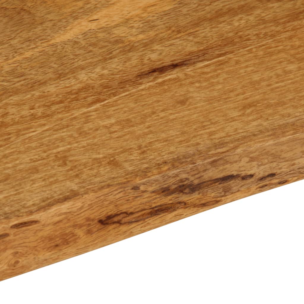 Tischplatte 40x40x2,5 cm Rechteckig Massivholz Akazie Baumkante