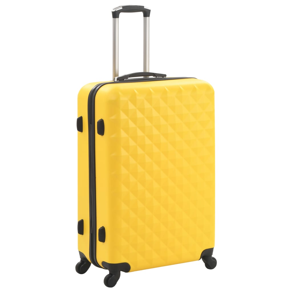 Hartschalen-Trolley-Set 3 Stk. Blau ABS