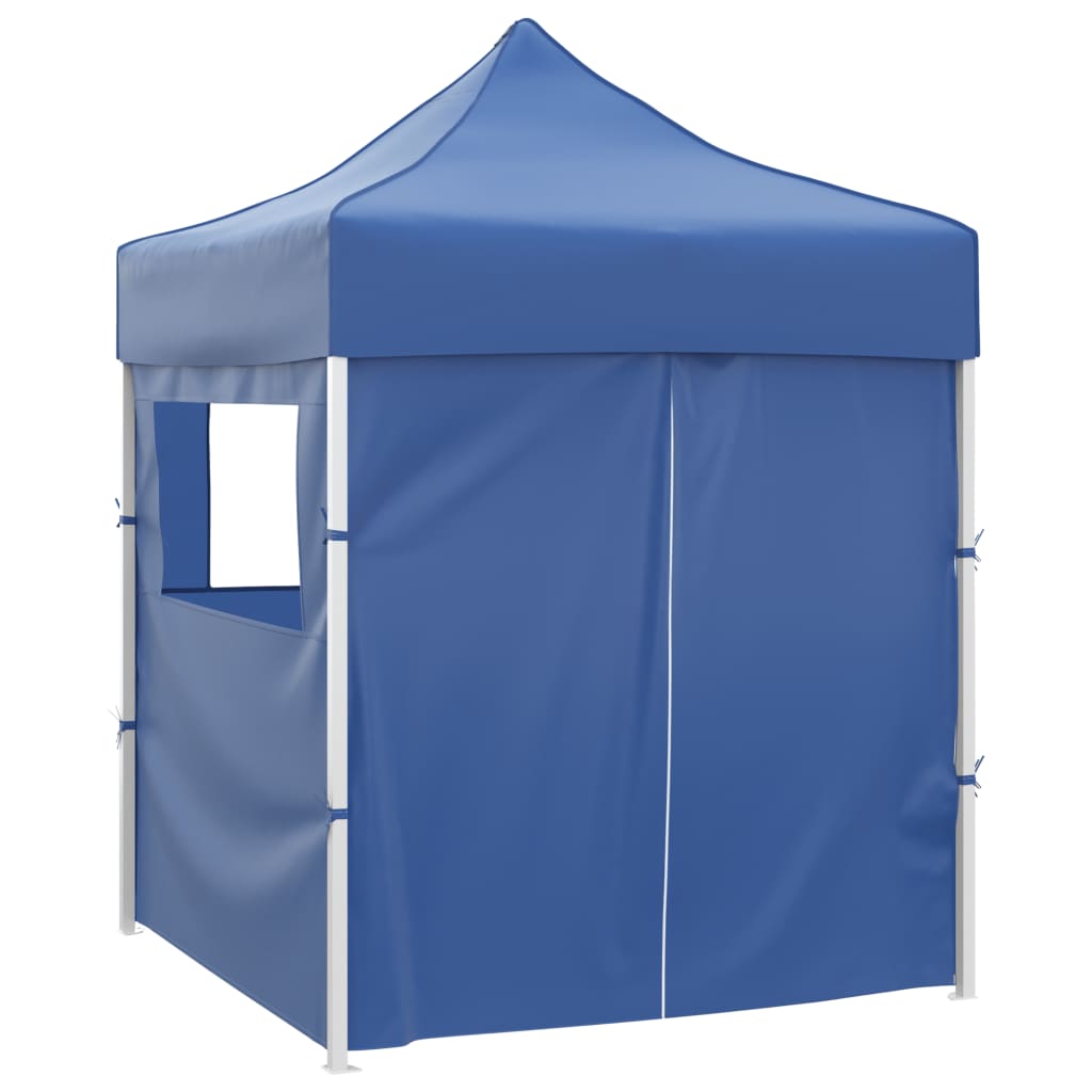 Partyzelt Faltbar Pop-Up Schwarz 200x200x306 cm