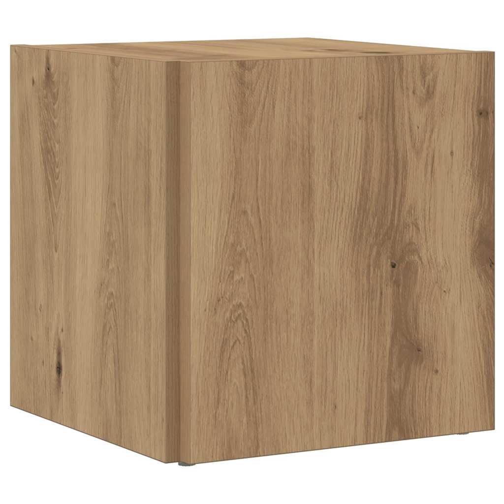 Beistelltisch Weiß 33x33x34,5 cm Holzwerkstoff