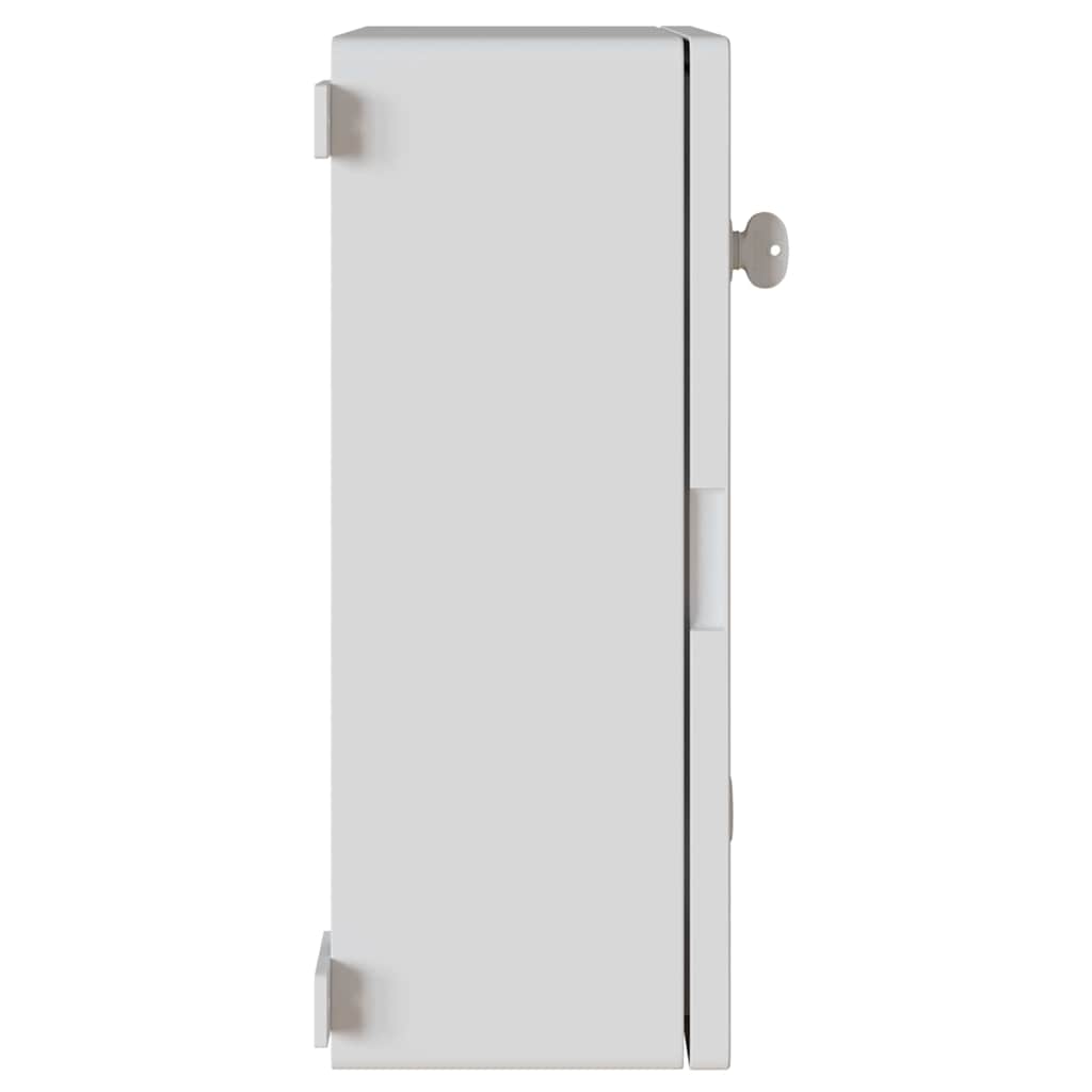 Steuerungsschrank Grau 25 x 13 x 24 cm ABS Kunststoff