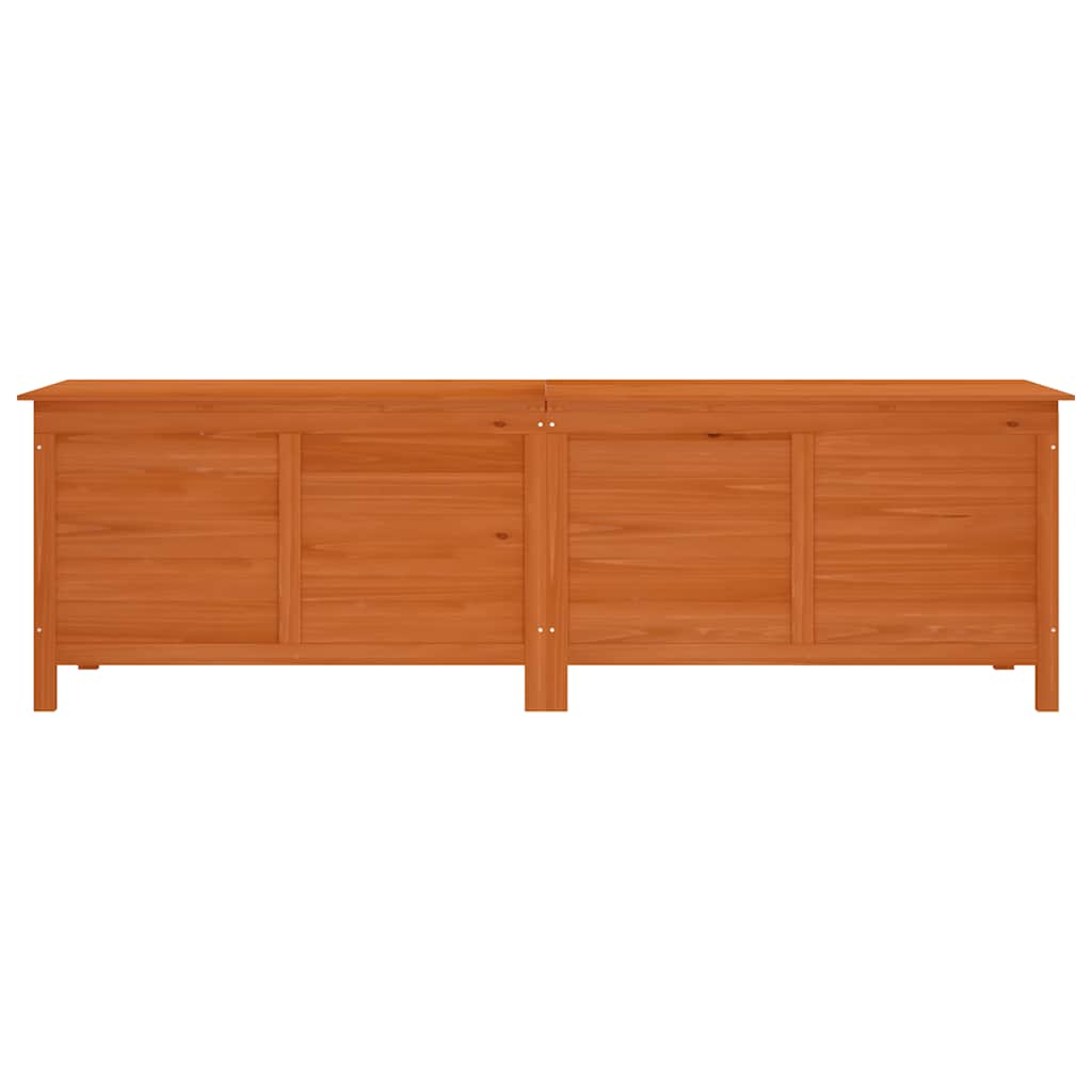 Gartentruhe 50x49x56,5 cm Massivholz Tanne