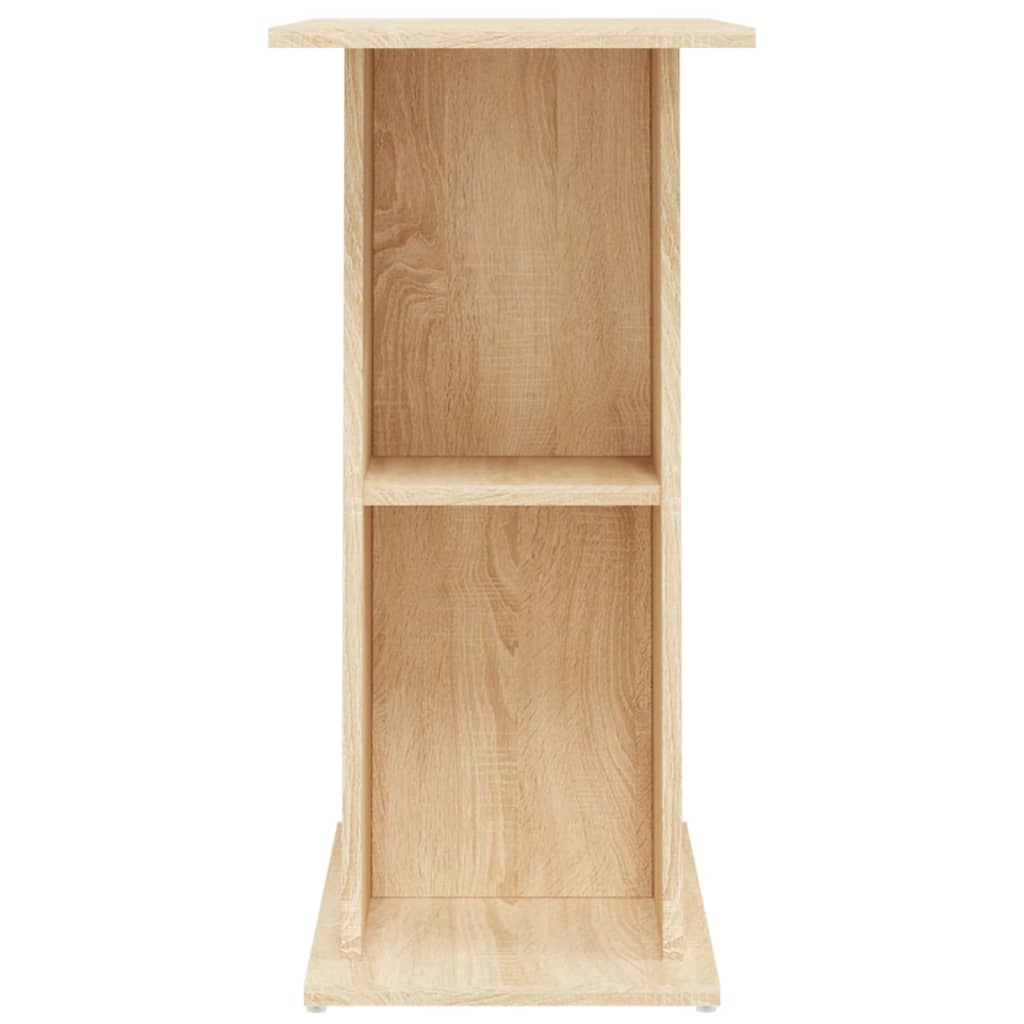 Aquariumständer Weiß 60,5x36x72,5 cm Holzwerkstoff
