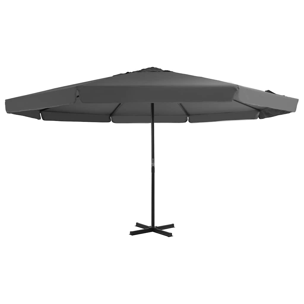 Sonnenschirm Weiß Aluminium 500 cm
