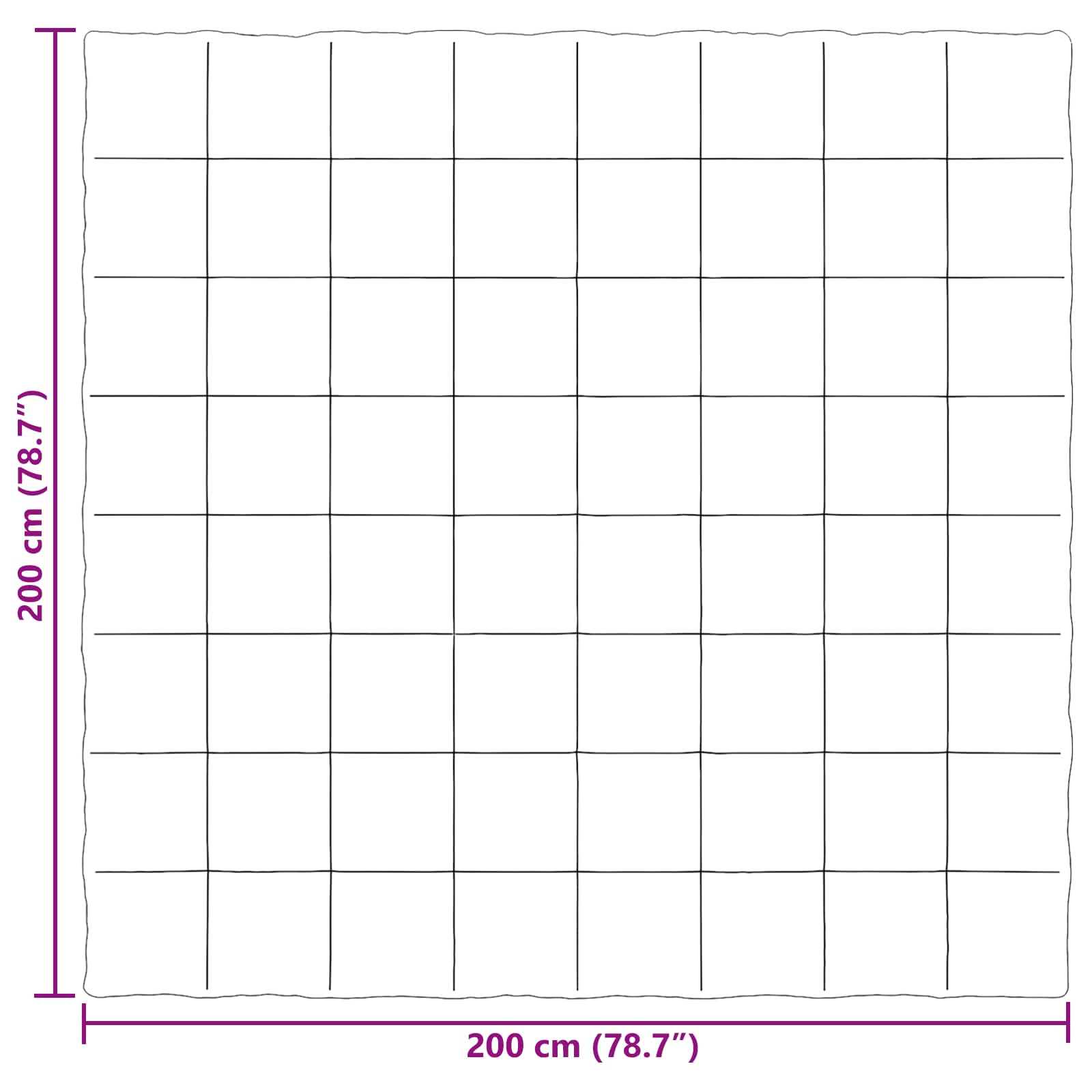 Ganzjahresbettdecke Anthrazit 135 x 200 cm Mikrofaser