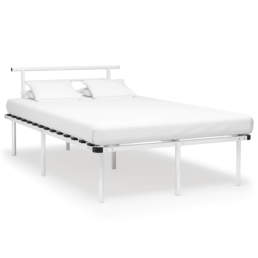 Bettgestell Grau Metall 90x200 cm