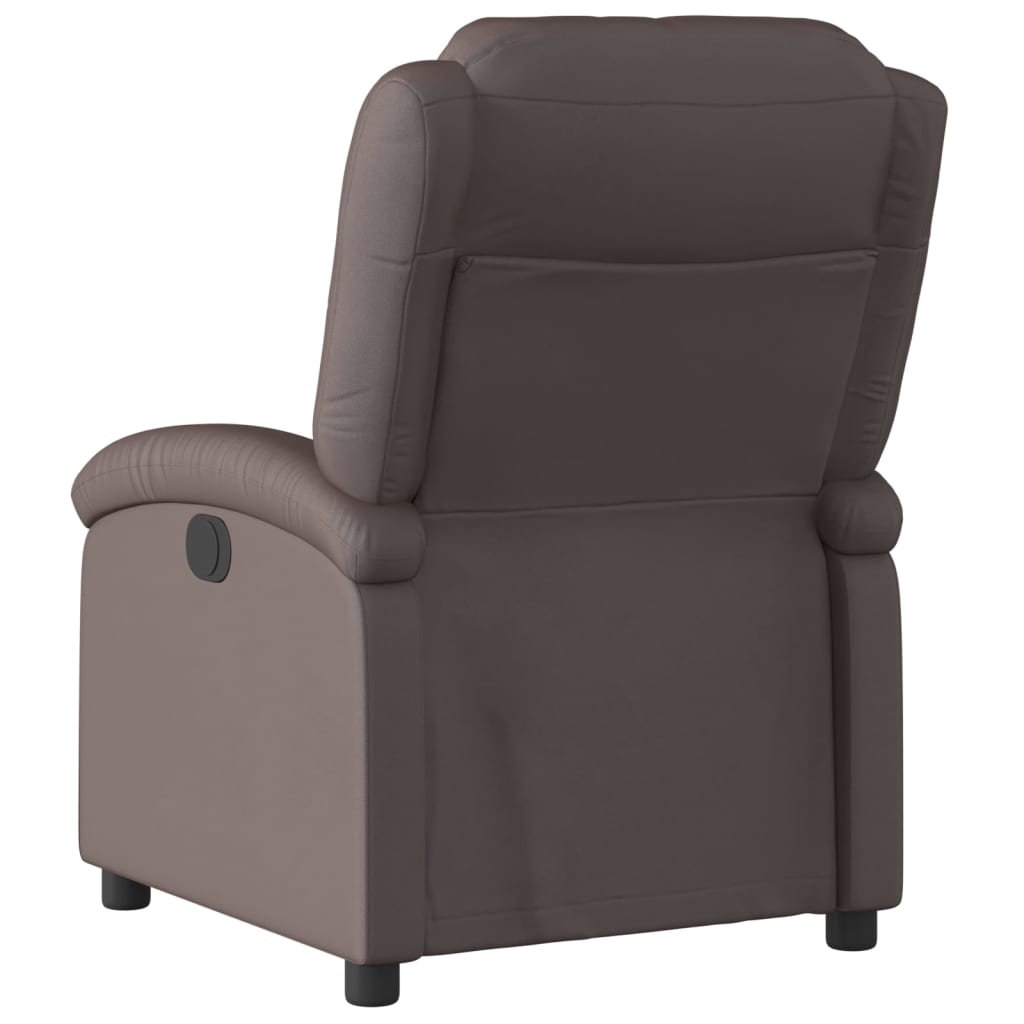 Relaxsessel Echtleder Schwarz