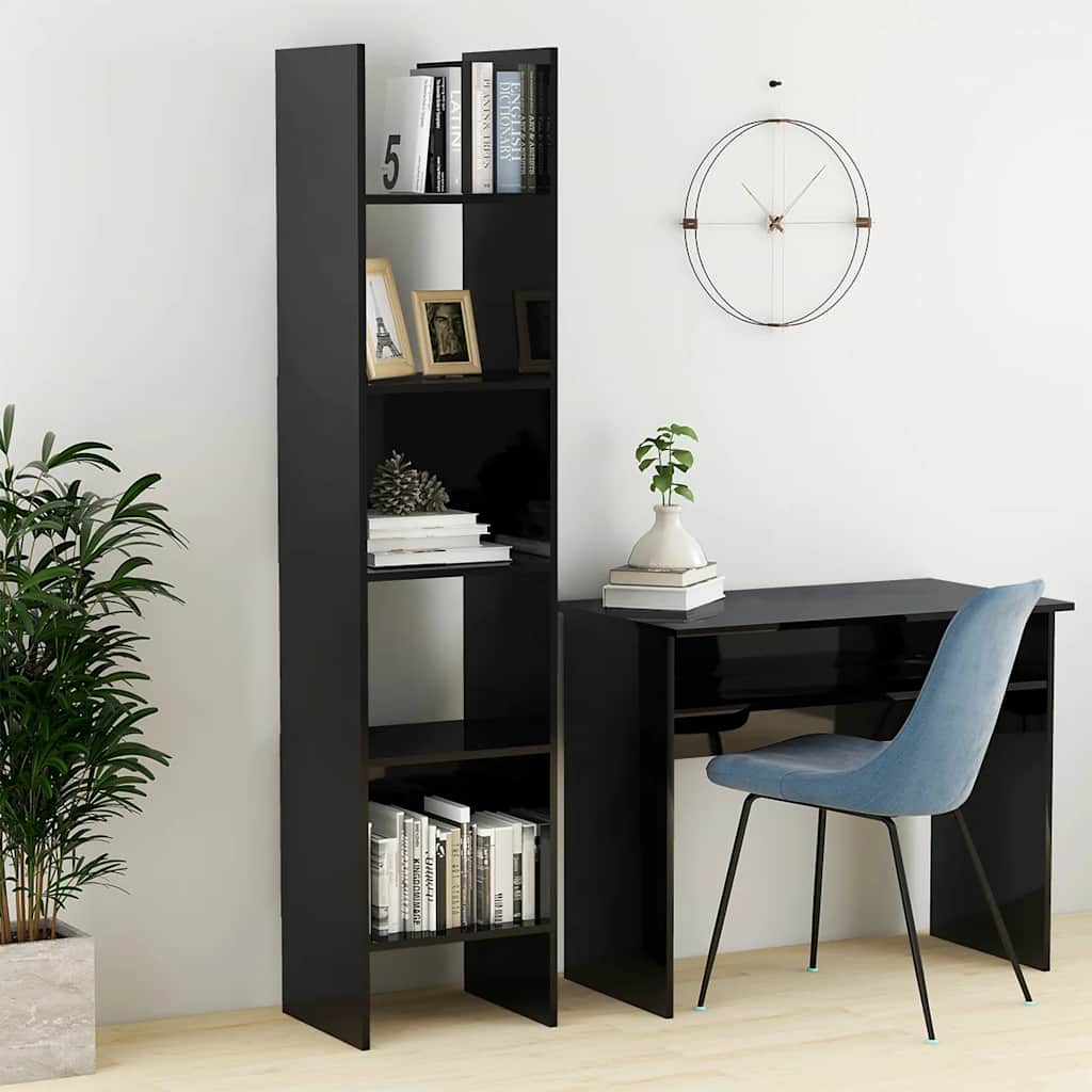 Bücherregal Weiß 40x35x180 cm Holzwerkstoff