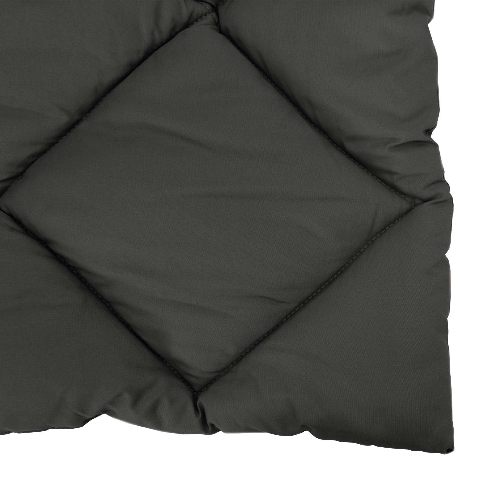 Winterbettdecke Anthrazit 135 x 200 cm Mikrofaser
