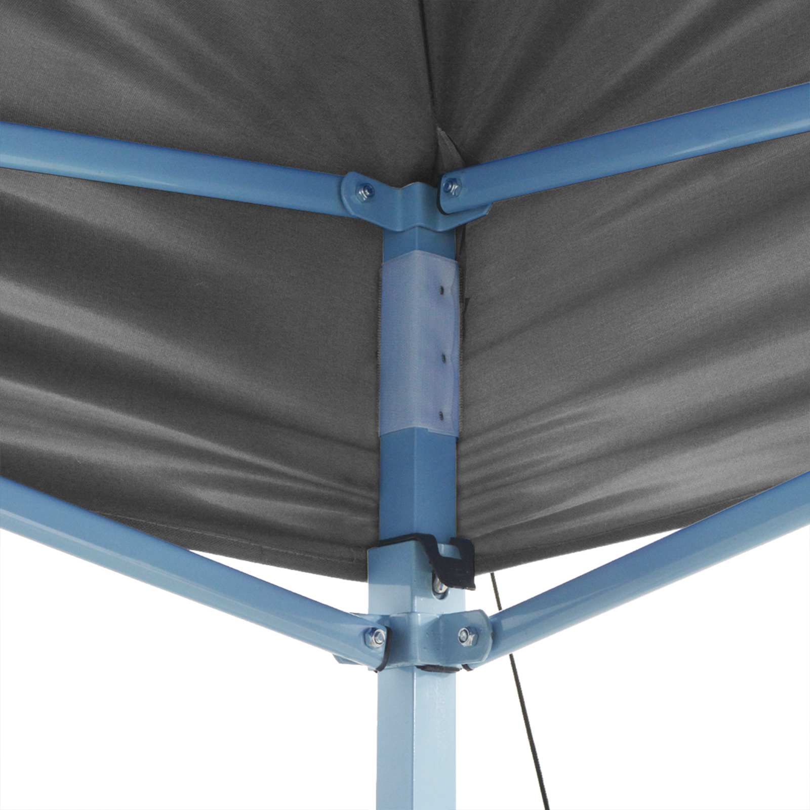 Partyzelt Faltbar Pop-Up Schwarz 200x200x306 cm