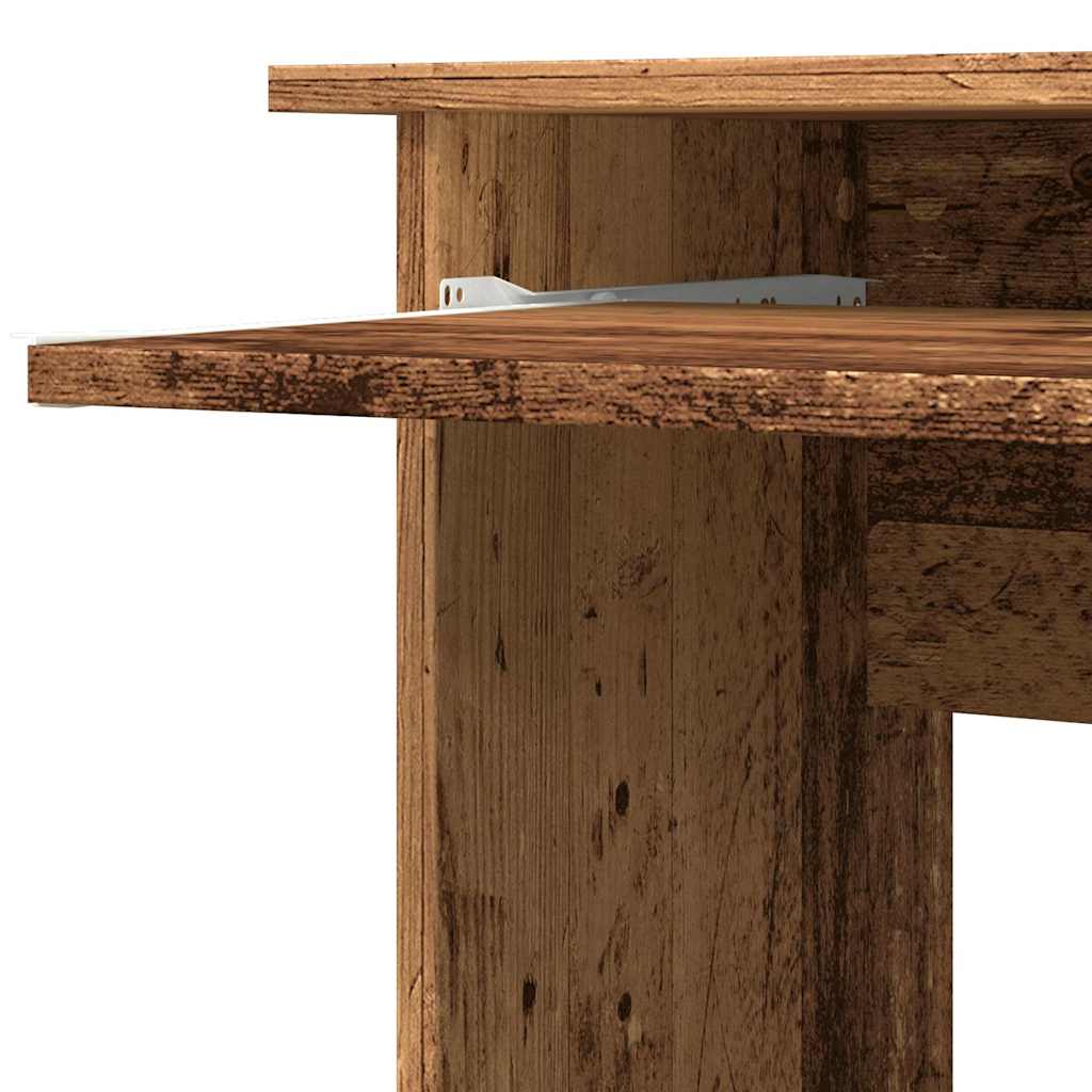 Eckschreibtisch in L-Form Weiß 120x140x75 cm Holzwerkstoff