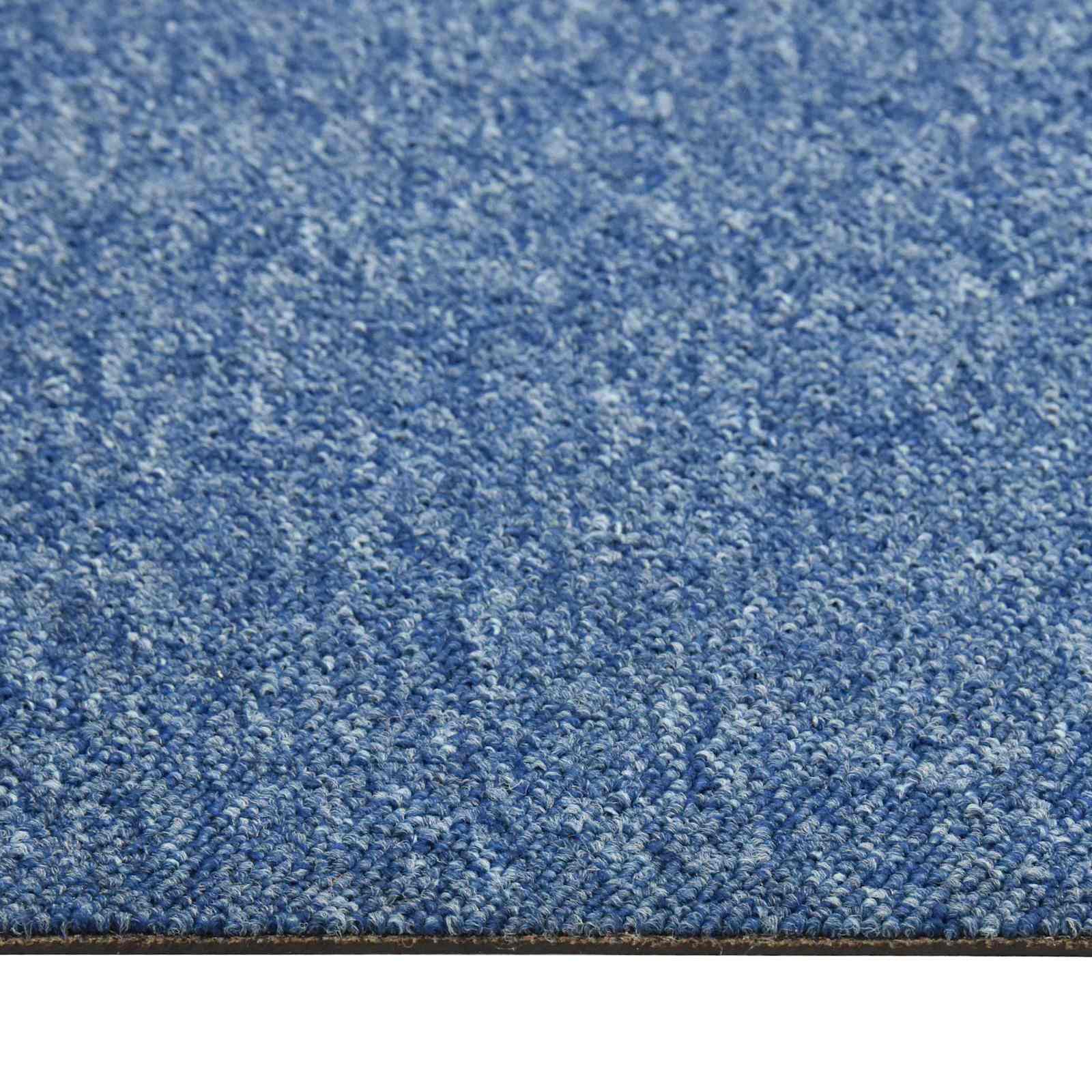 Teppich 20 pcs Gestreiftes Anthrazit 50 x 50 cm
