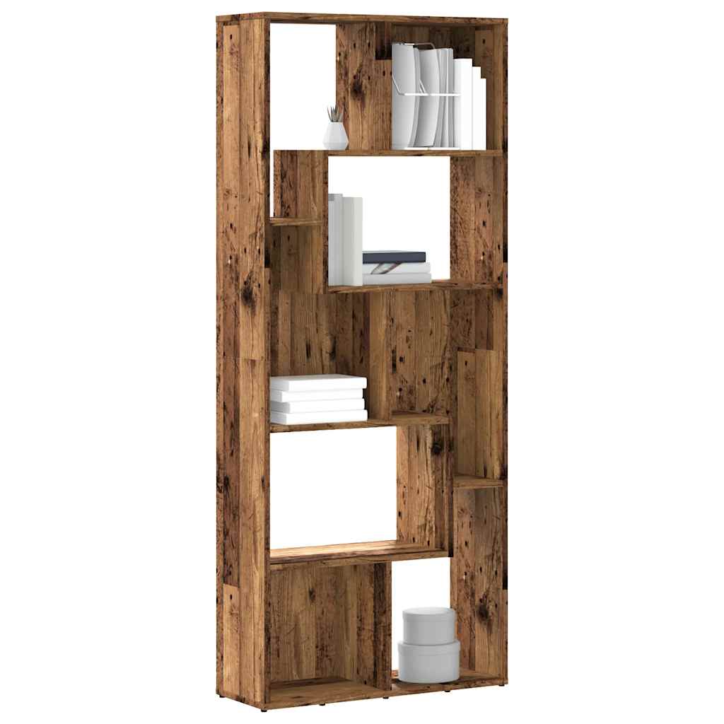 Bücherregal Weiß 67x24x161 cm Holzwerkstoff
