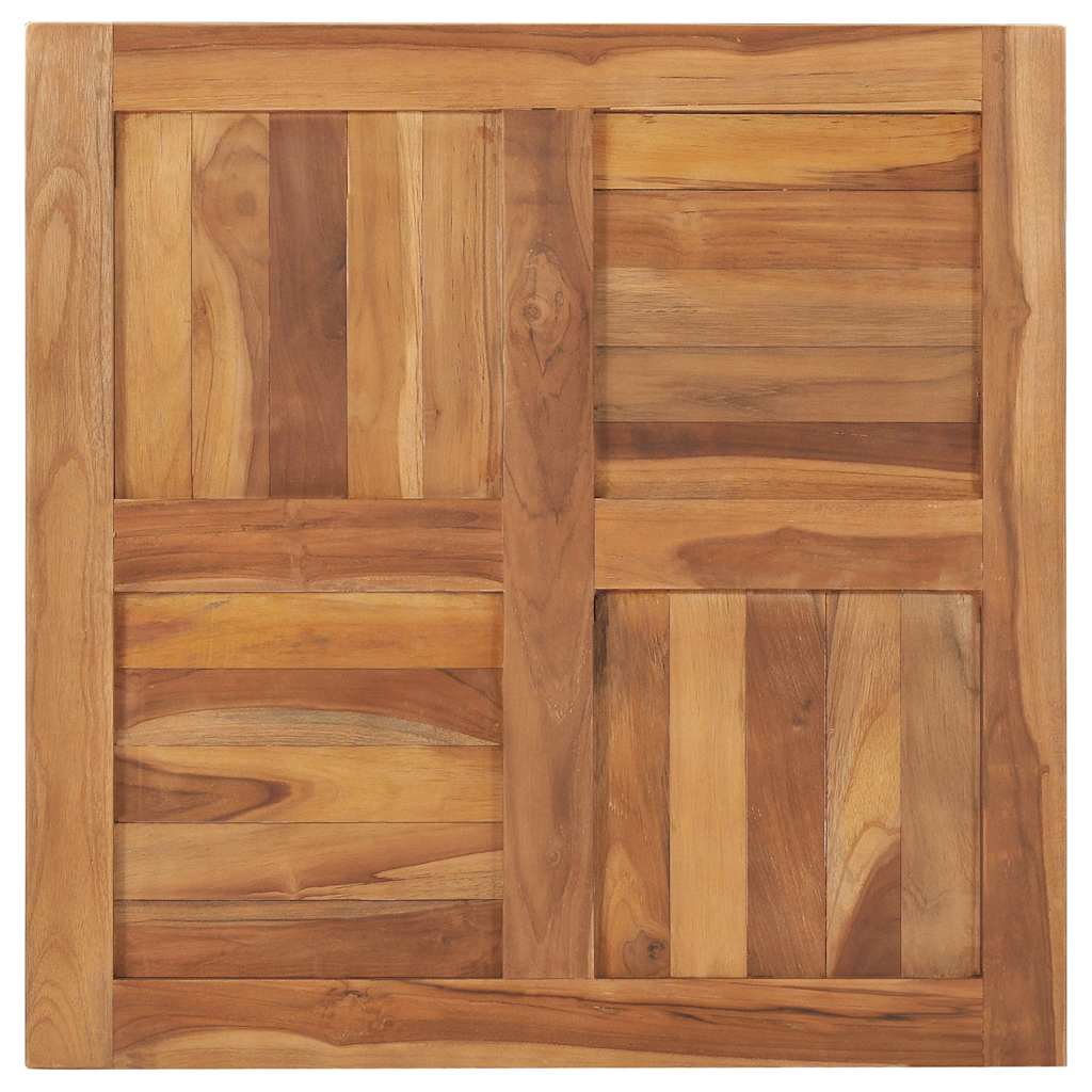 Tischplatte Massivholz Teak Rund 2,5 cm 40 cm