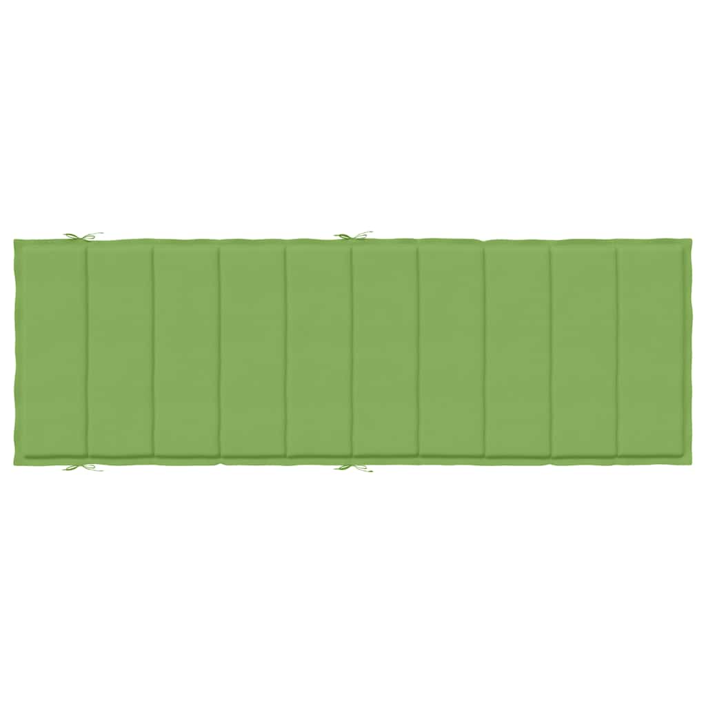 Sonnenliegen-Auflage Melange Anthrazit 186x58x4 cm Stoff