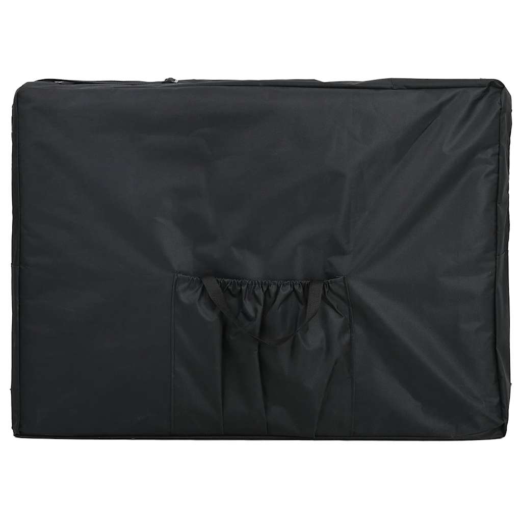 Massagetisch mit Aluminiumrahmen, faltbar 4 Zonen Blau