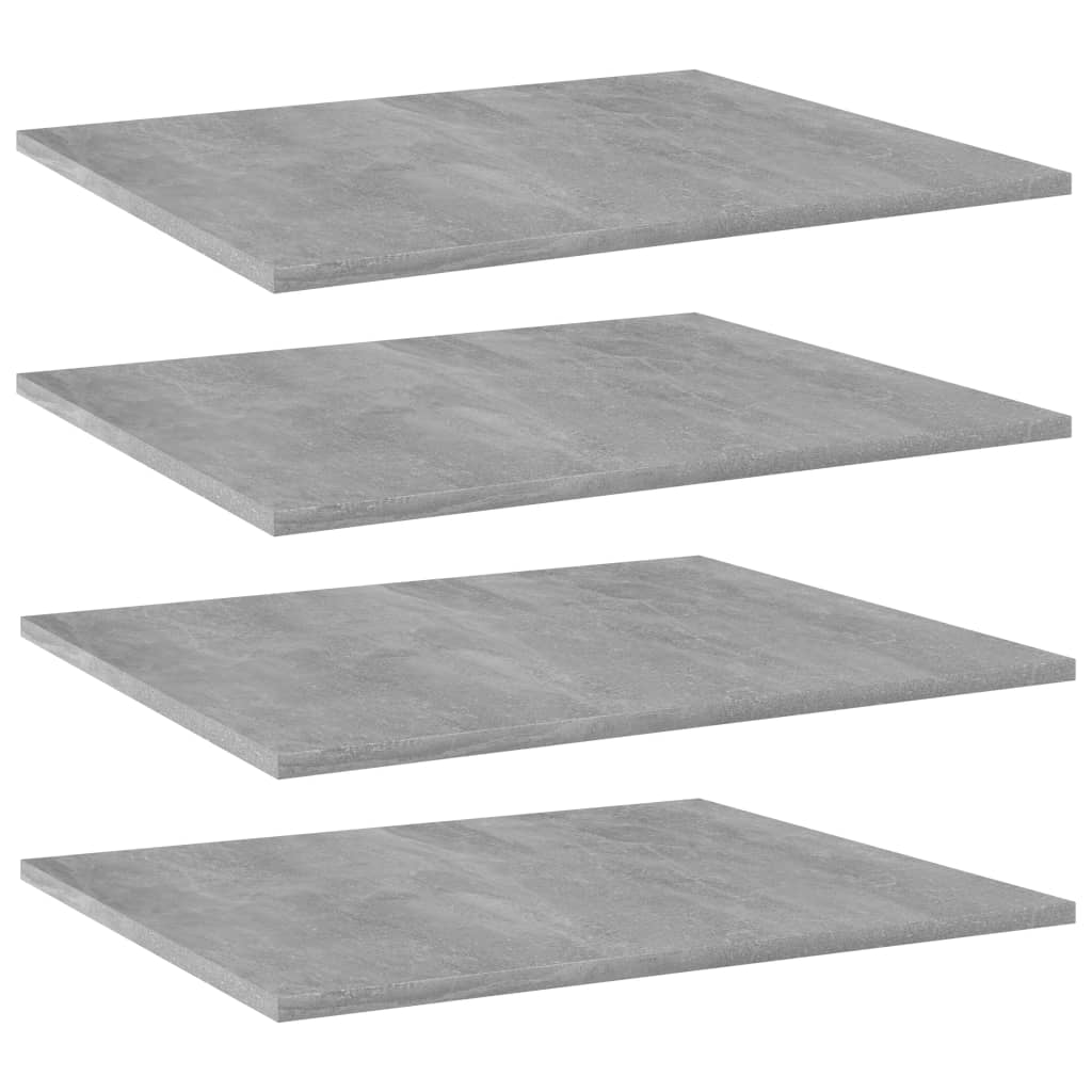 Bücherregal-Bretter 4 Stk. Weiß 40x10x1,5 cm Holzwerkstoff