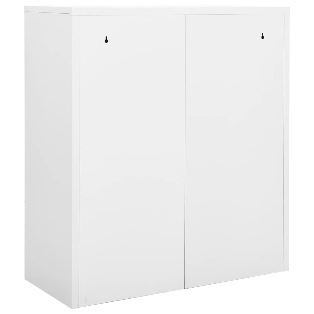 Büroschrank mit Pflanzkasten Anthrazit 90x40x125 cm Stahl