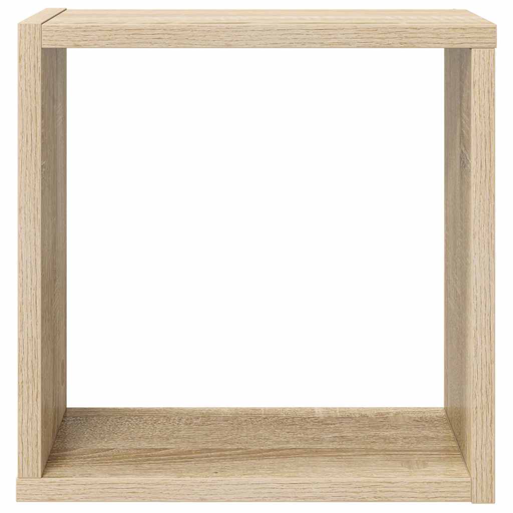 Würfelregale 2 Stk. Weiß 30x15x30 cm