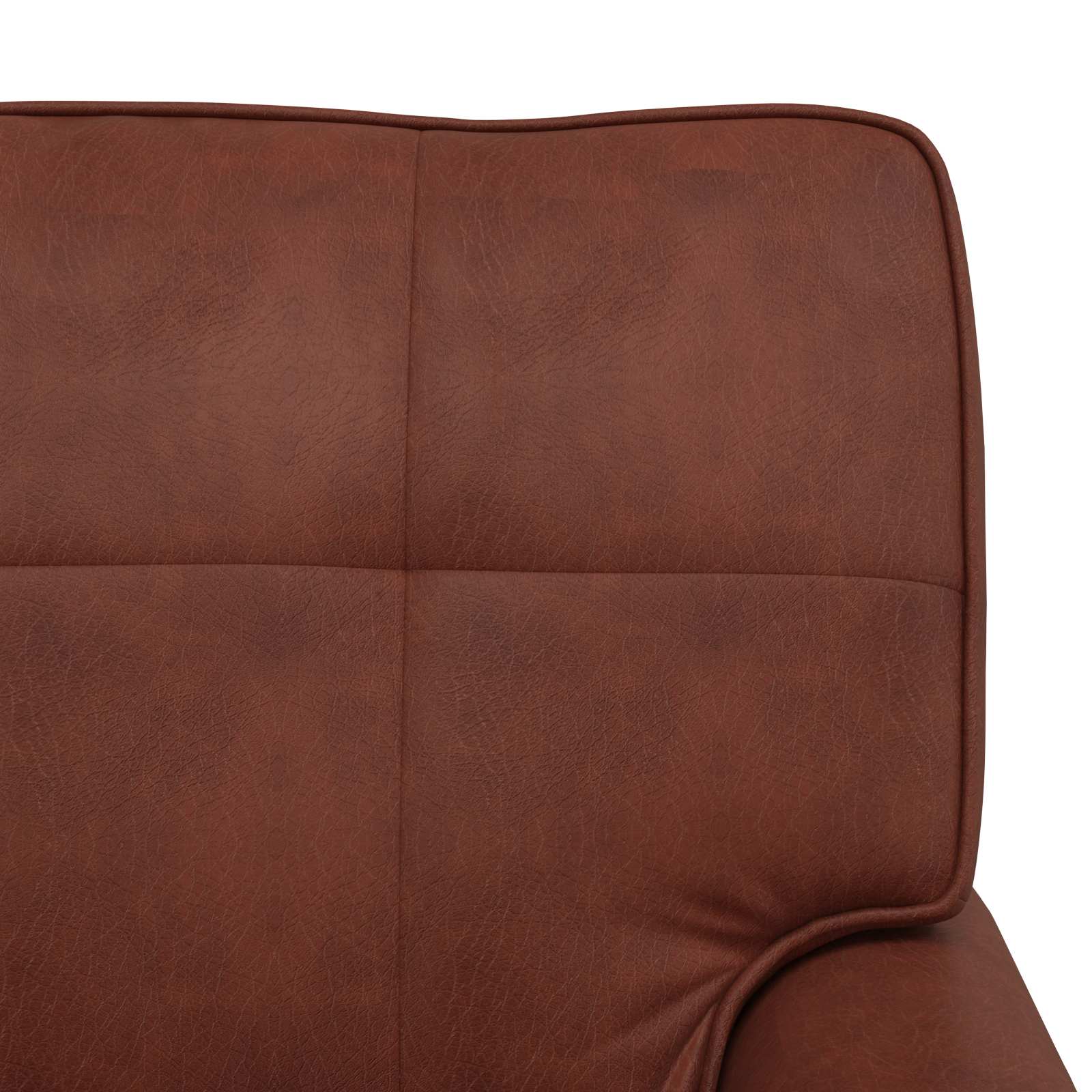 Lounge-Liege mit Kissen Schwarz 91 x 157 x 91 cm Kunstleder