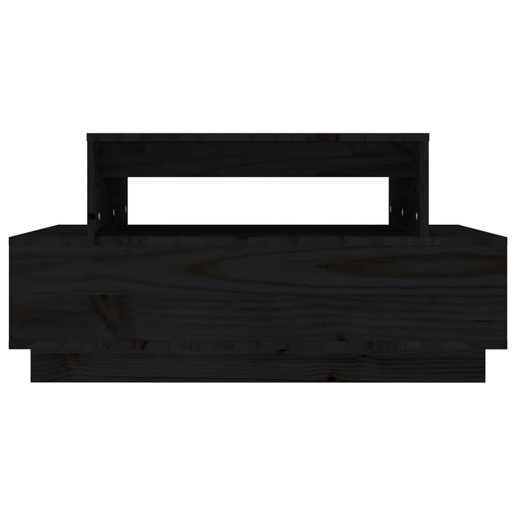 Couchtisch 80x55x40,5 cm Massivholz Kiefer