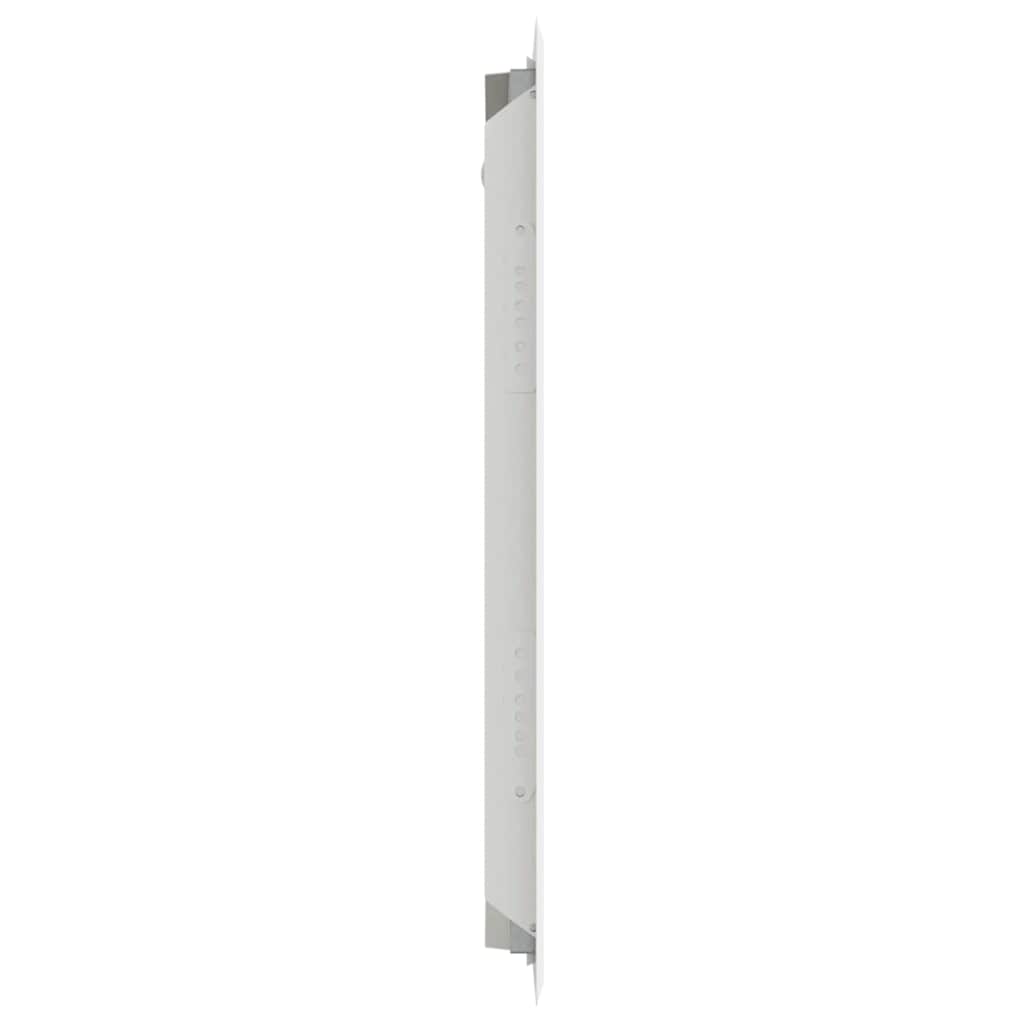 Zugangsklappe 2 pcs Weiß 23 x 23 x 3 cm Stahl