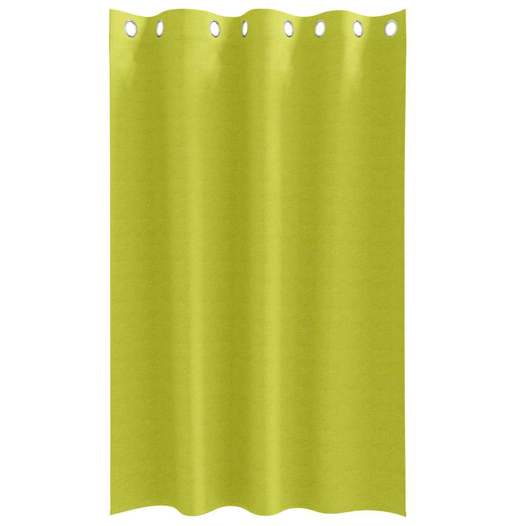 Verdunkelungs-Vorhänge mit Ringen 2 pcs Beige 140 x 140 cm