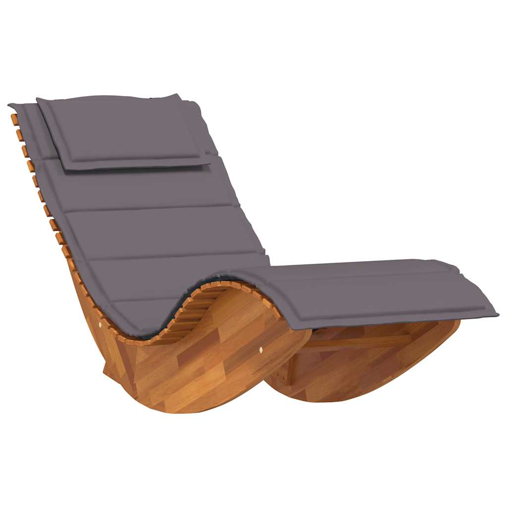 Schaukelstühle Sonnenliegen 2 Stk. Akazienholz