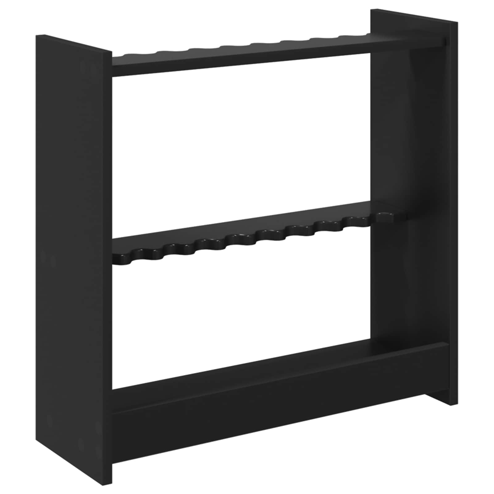 Billardqueue-Ständer Holzwerkstoff 60 x 20 x 57 cm Weiß