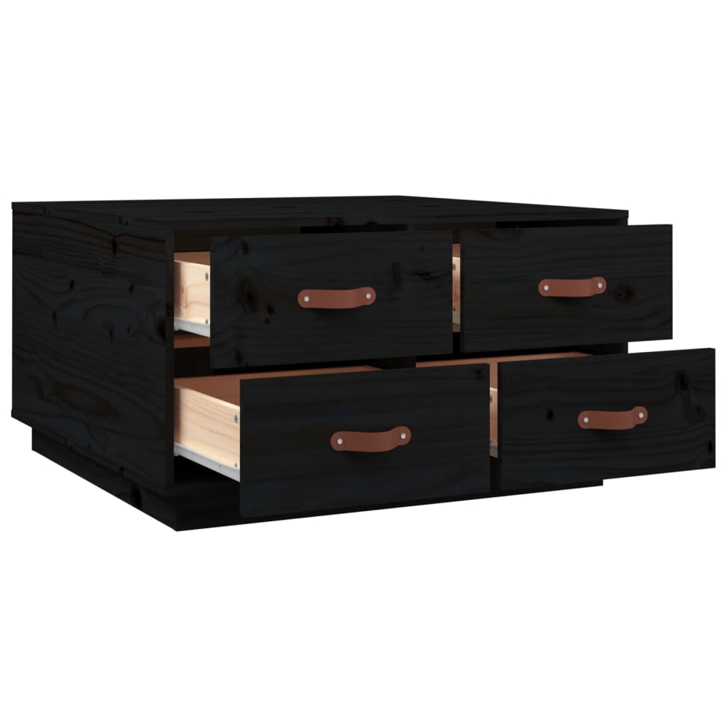 Couchtisch 80x80x45 cm Massivholz Kiefer