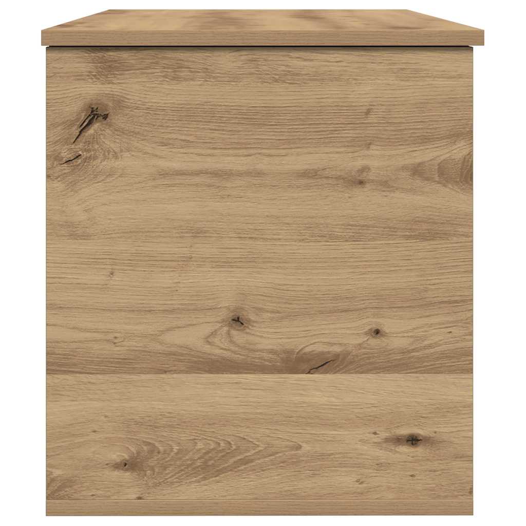 Aufbewahrungstruhe Weiß 84x42x46 cm Holzwerkstoff