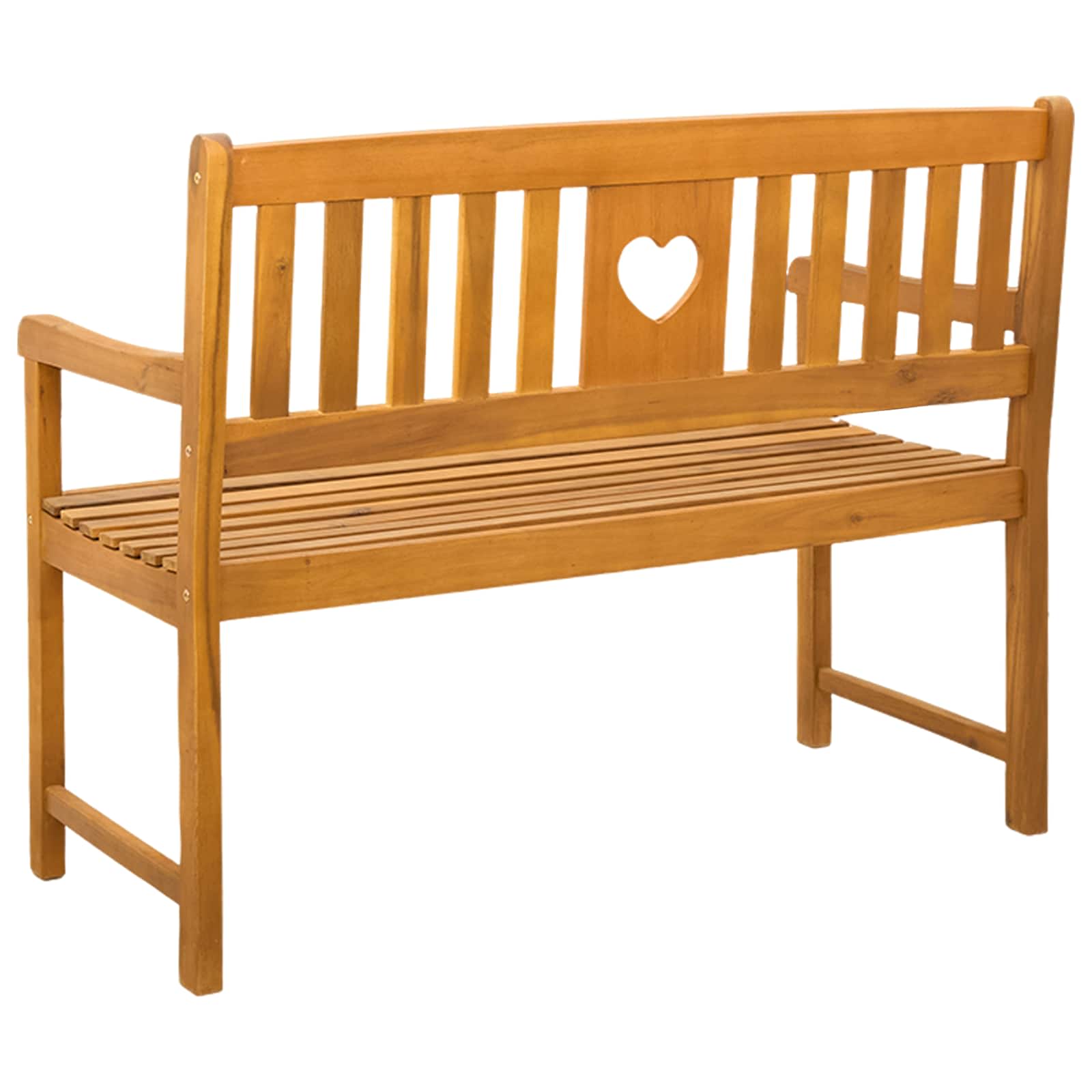 Bank Outdoor Natur 110 x 56 x 90 cm Massivholz Akazie