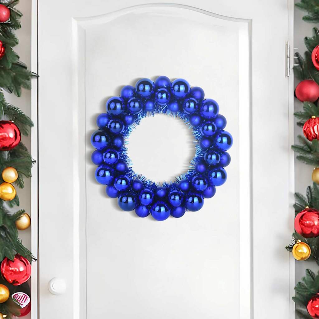Weihnachtsballkränze 2 pcs Rot 33 x 33 x 7 cm Polystyrol