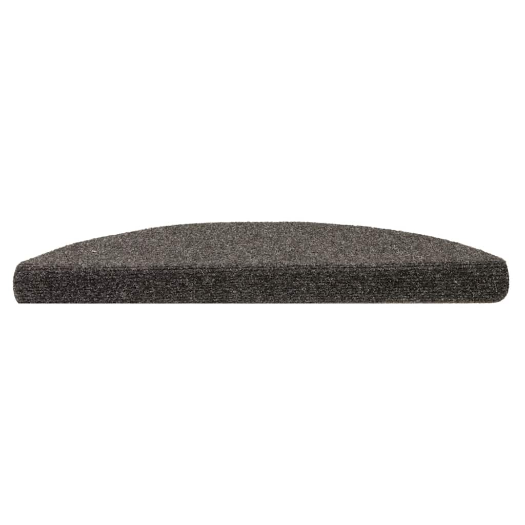 Stufenmatten Selbstklebend 15 Stk. 56x17x3 cm Hellbraun Halbrund