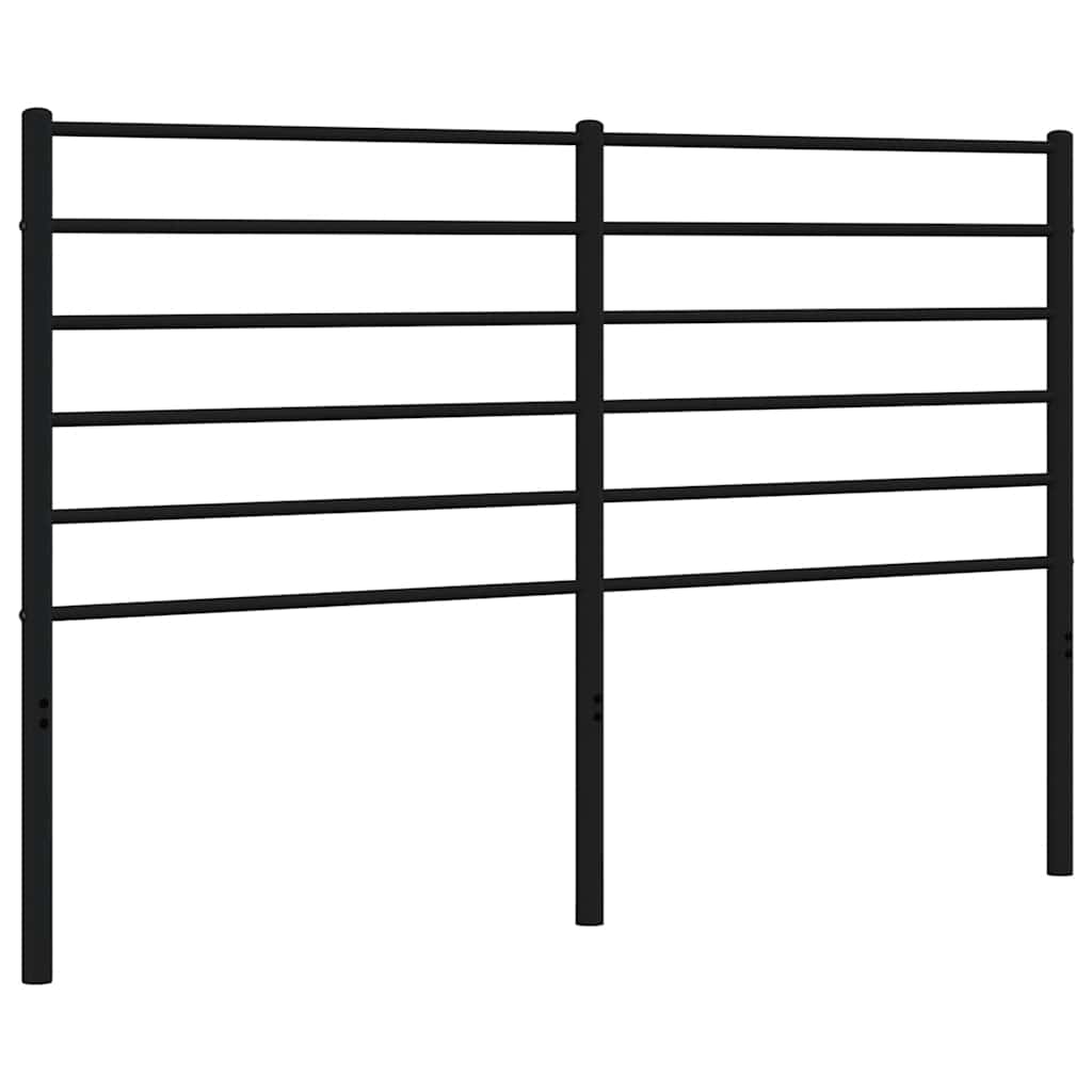 Ersatz-Kopfteil Metall Schwarz 80 cm