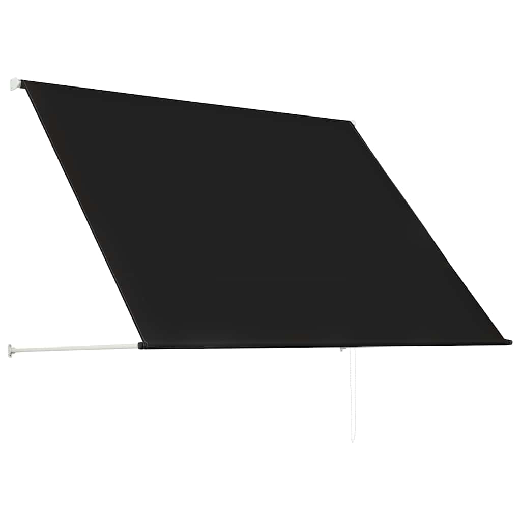Einziehbare Markise 150×150 cm Blau und Weiß