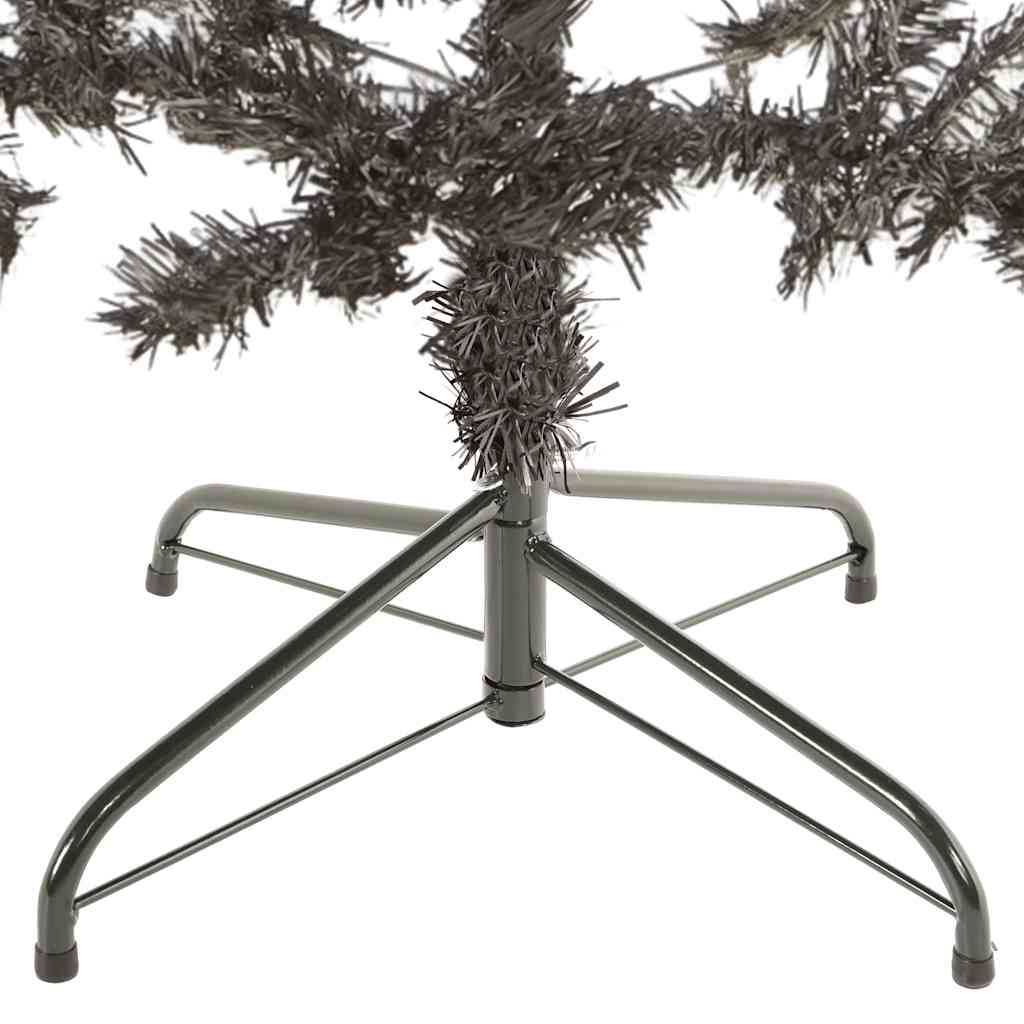 Schlanker Weihnachtsbaum Schwarz 150 cm