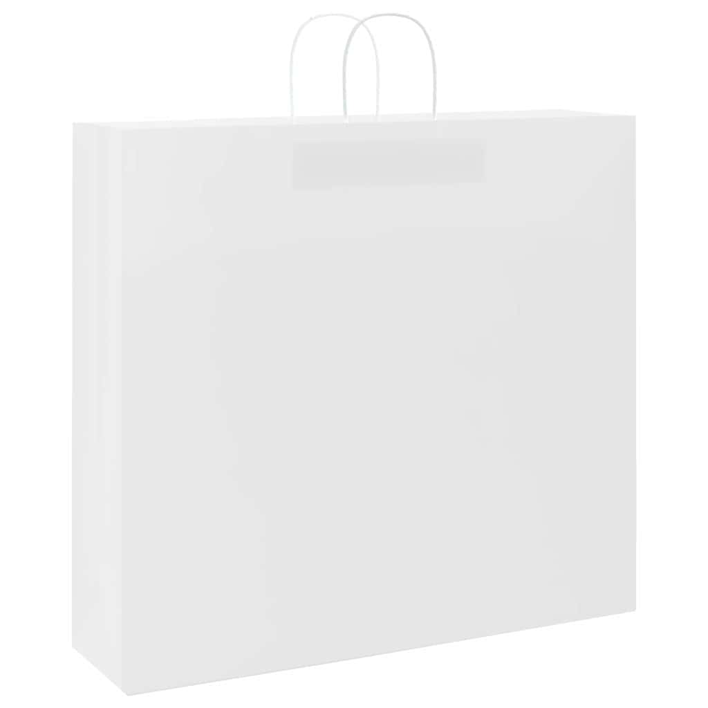 Papiertragetaschen 50 Stk. mit Henkeln Braun 21x11x36 cm