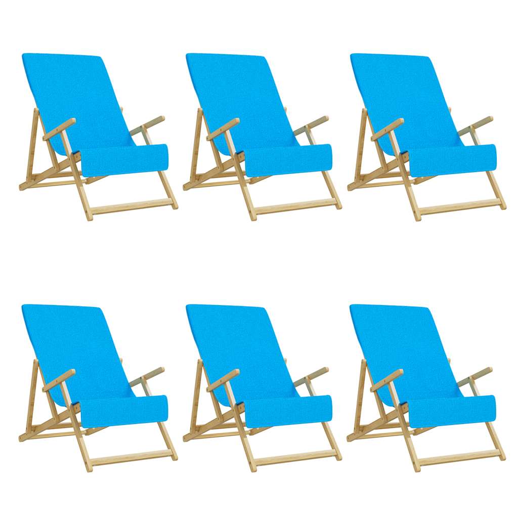 Strandtücher 4 Stk. Weiß 60x135 cm Stoff 400 GSM