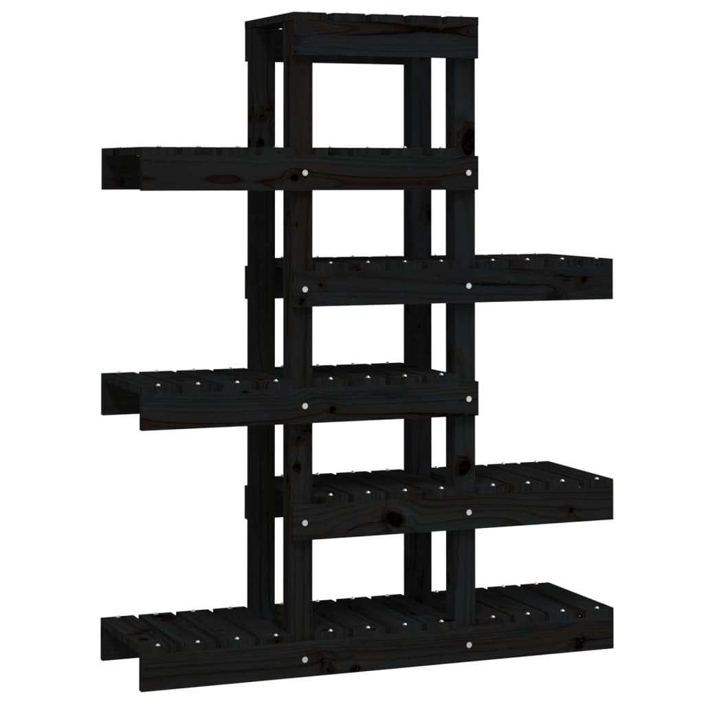 Pflanzenständer 85x25x109,5 cm Massivholz Kiefer