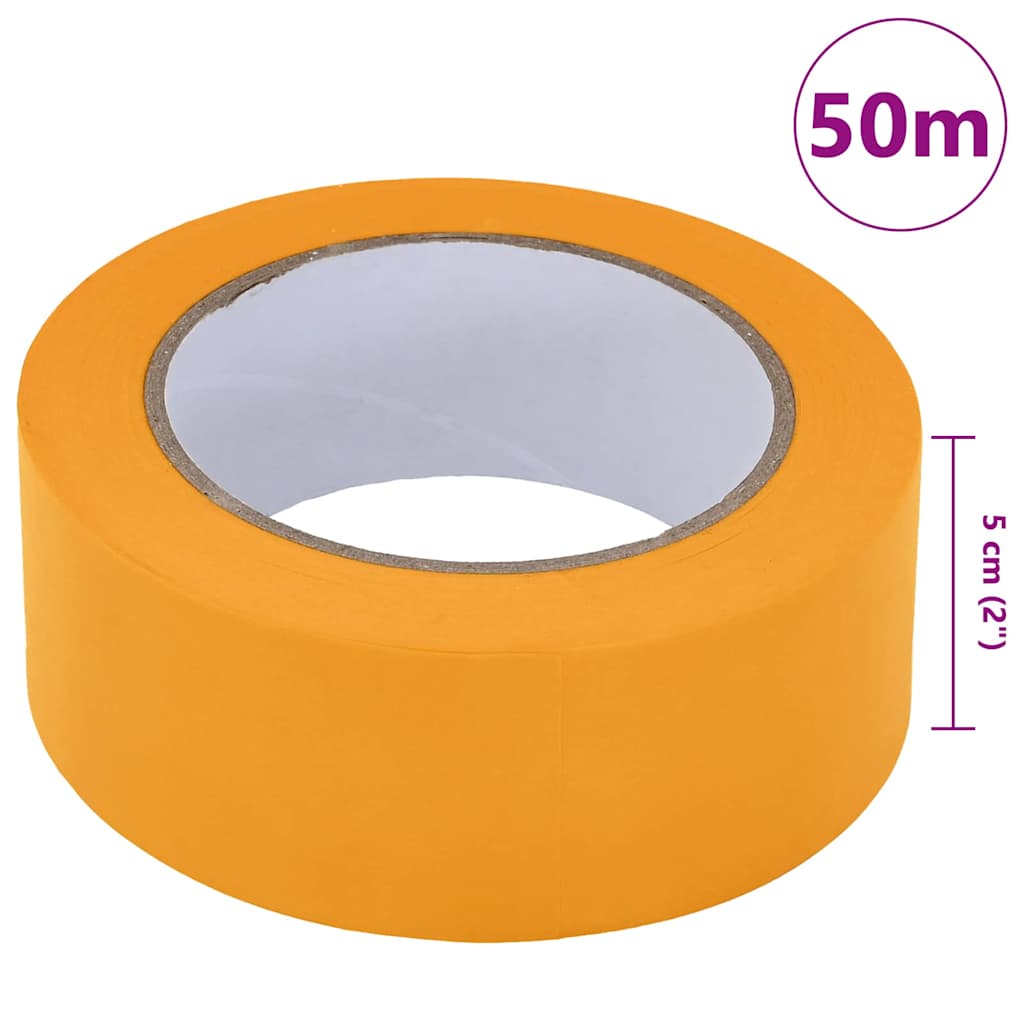 Malerklebebänder 6 pcs Gelb 19mm x 50m Papier