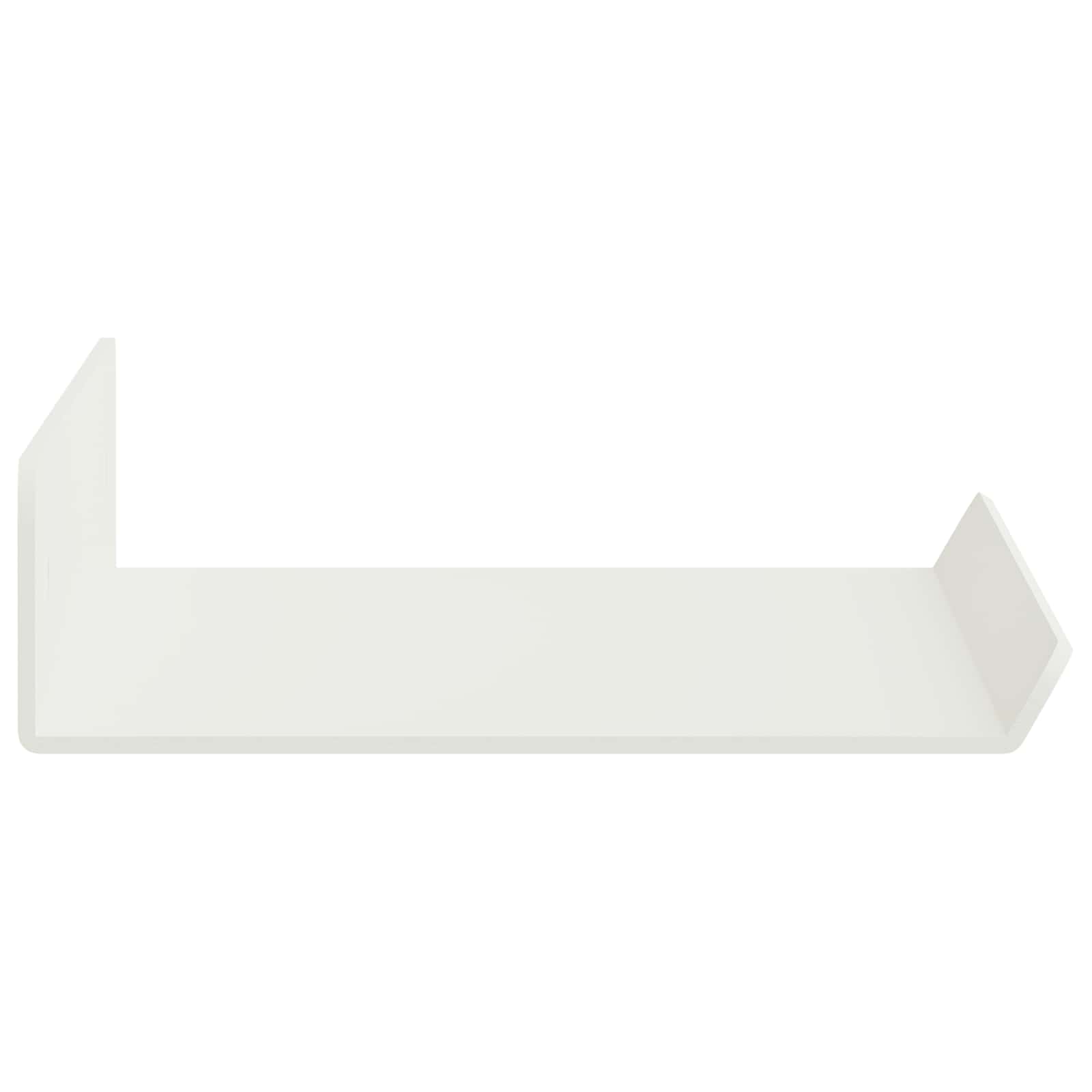Schwebendes Regal 3 pcs Schwarz 40 x 9 x 2,5 cm Stahl