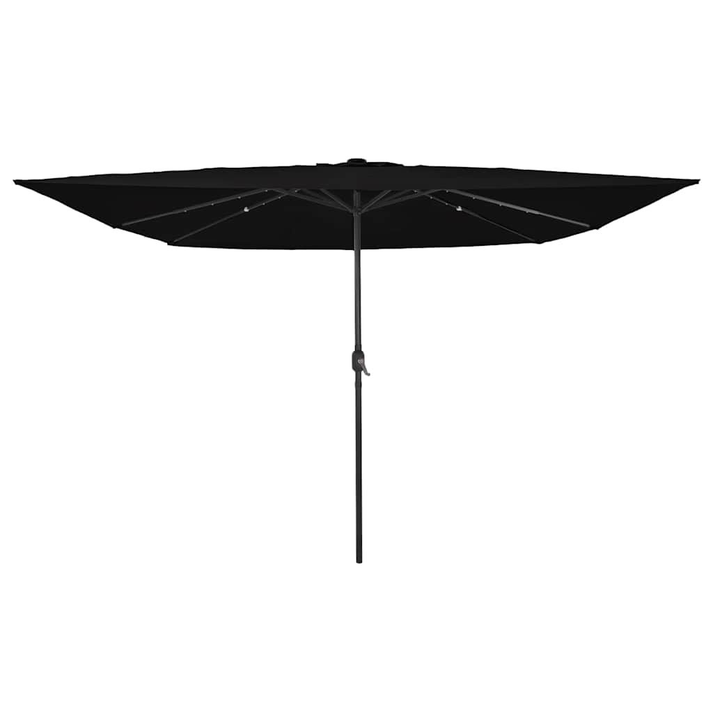 Garten-Sonnenschirm Sand 295 x 295 x 245 cm Polyester und Stahl