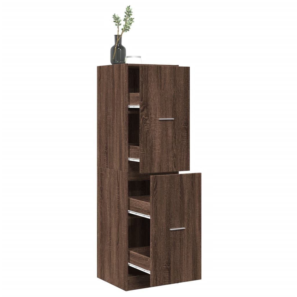 Apothekerschrank Weiß 30 x 41 x 174,5 cm Holzwerkstoff