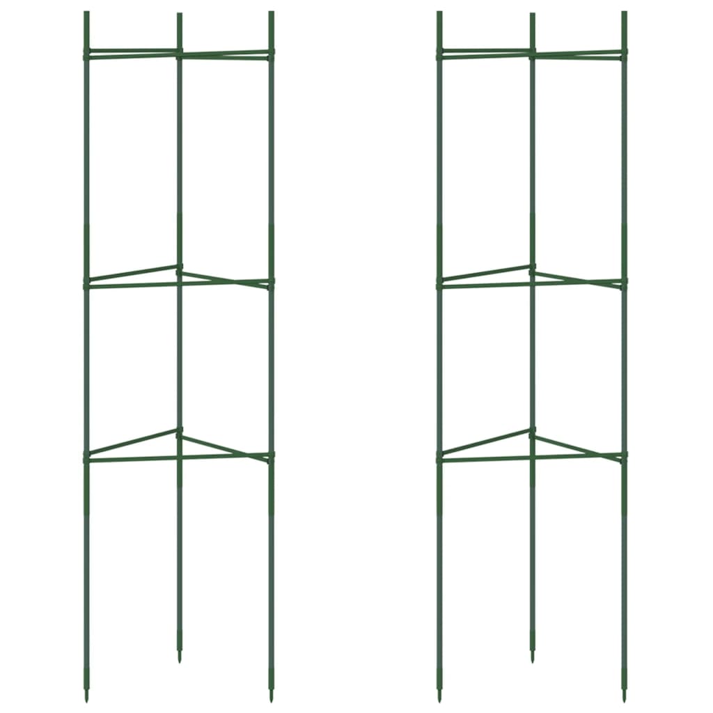 Tomatenkäfige 8 Stk. 116 cm Stahl und PP