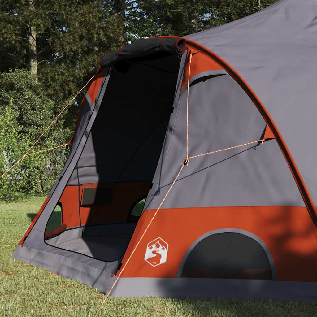 Dome Zelt für 4 Personen mit Dach Grün 505 x 450 x 248 cm