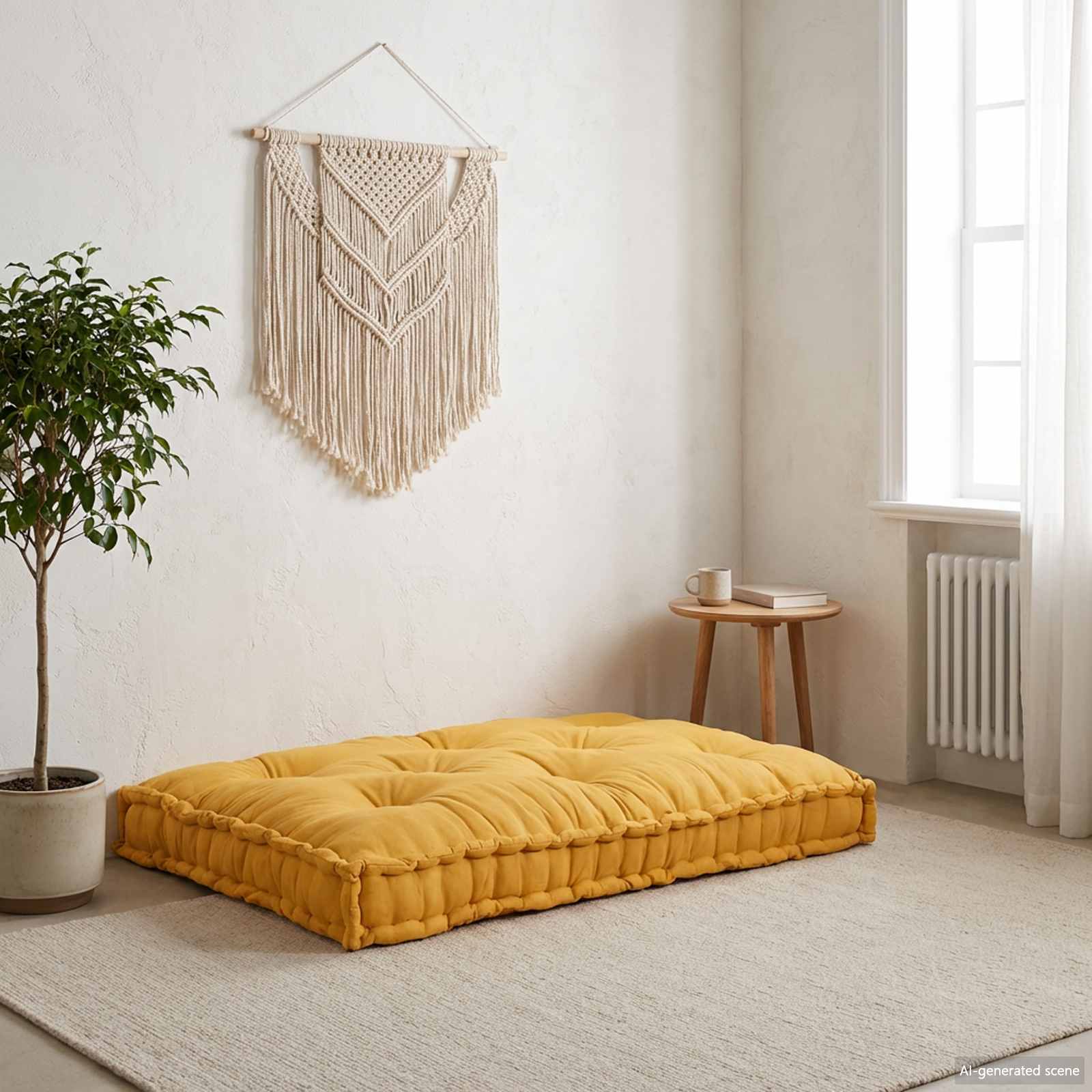 Palettensofa-Auflage Mehrfarbig Stoff Patchwork