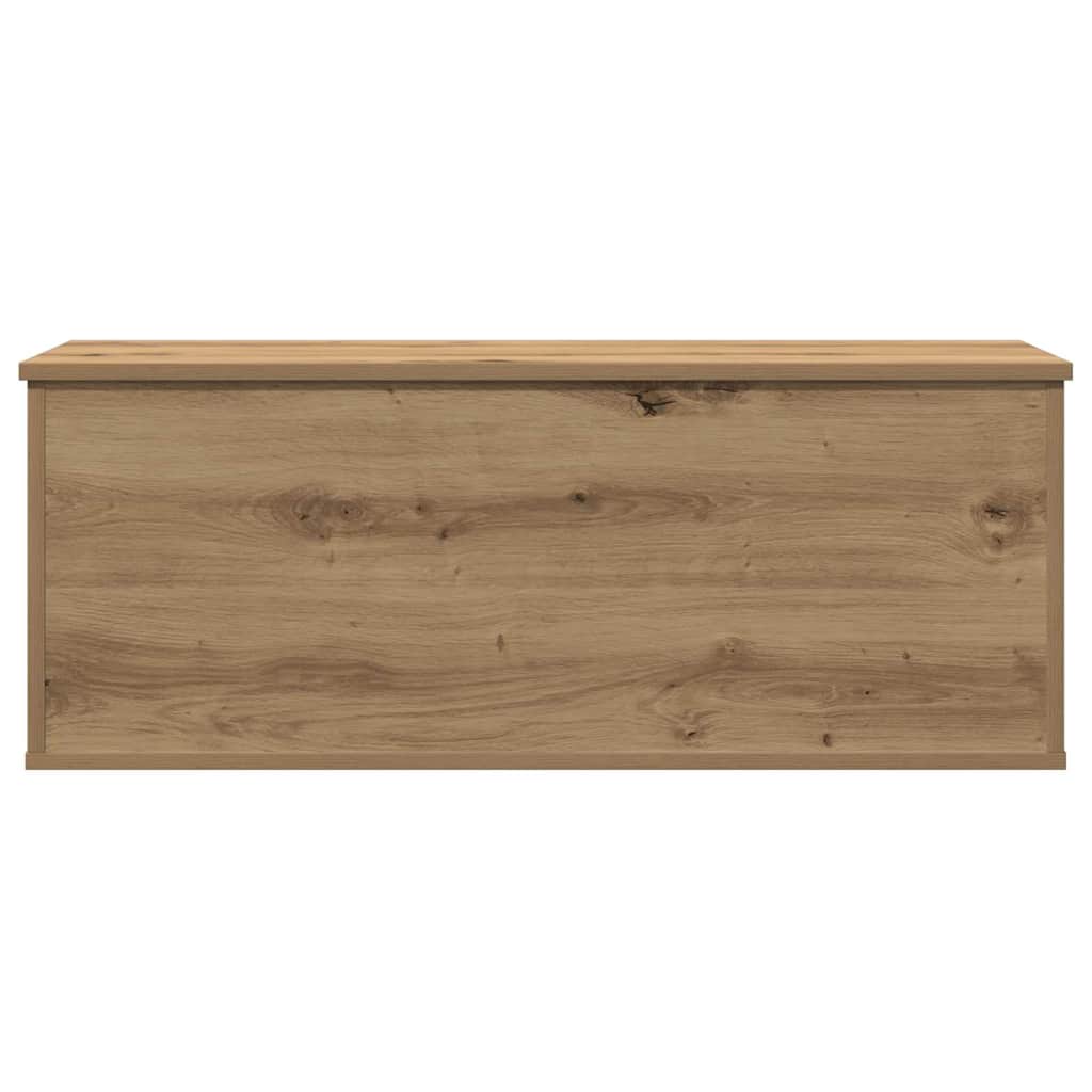 Aufbewahrungstruhe Weiß 84x42x46 cm Holzwerkstoff